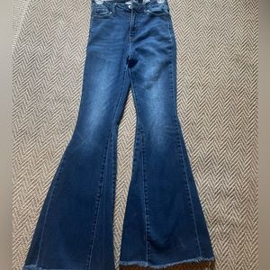 Kancan High Rise Flare Jeans